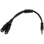 STARTECH CABLE ADAPTADOR DIVISOR AUR 1M 2H
