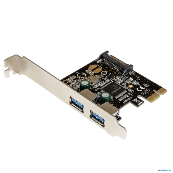 STARTECH TARJETA PCI EXPRESS 2 PUERTOS USB 3.0