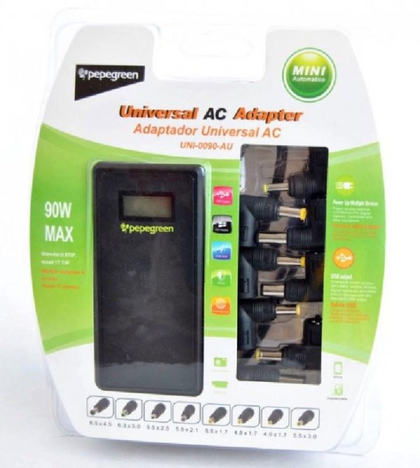 ALIMENTADOR PEPEGREEN 90W DIGITAL PORTATIL AUTOMAT