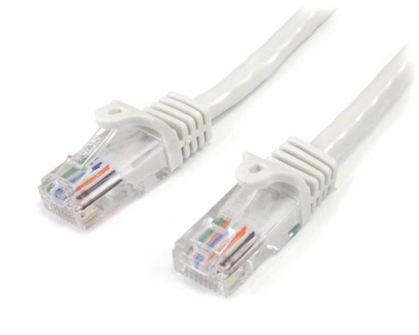 STARTECH CABLE ETHERNET 1M UTP BLANCO CAT5E RJ45