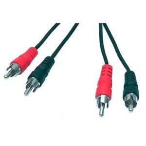 CABLE AUDIO 2 RCA MACHO - 2 RCA MACHO 1.5M