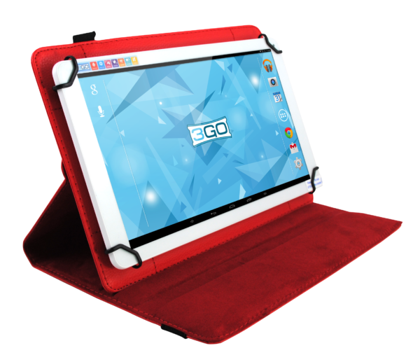 FUNDA TABLET 3GO 7" UNIVERSAL ROJA