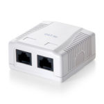 ROSETA SUPERFICIE EQUIP 2XRJ45 CAT.5E