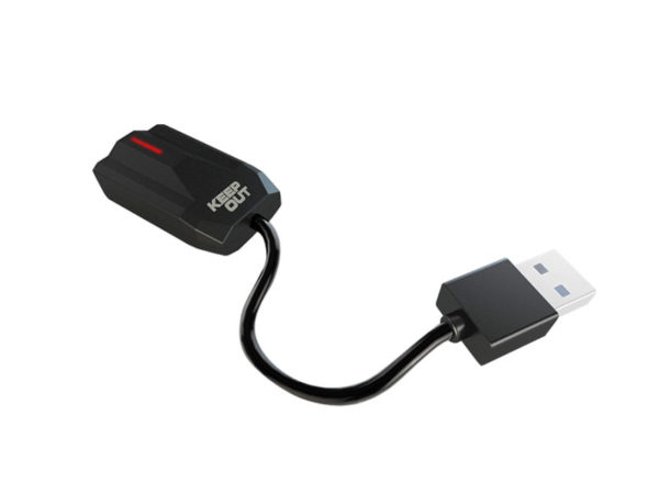 ADAPTADOR PARA AURICULARES KEEP OUT 7.1
