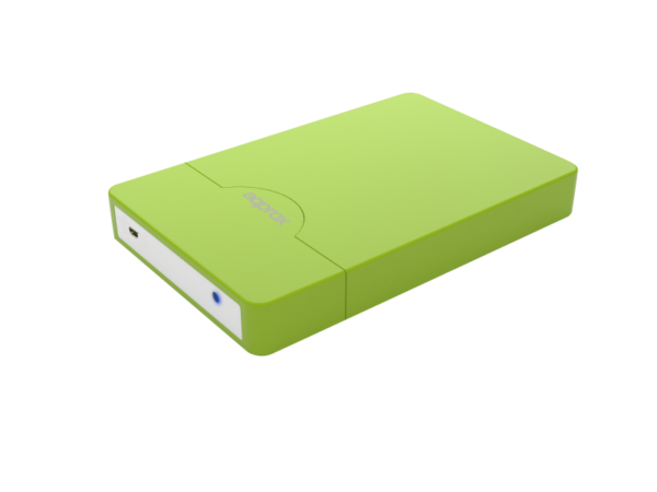 CAJA EXTERNA HDD 2.5" SATA-USB 3.0 APPROX VERDE