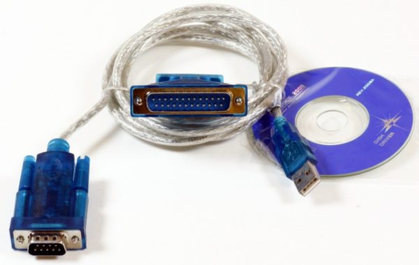 ADAPTADOR USB-SERIE DB25 MACHO