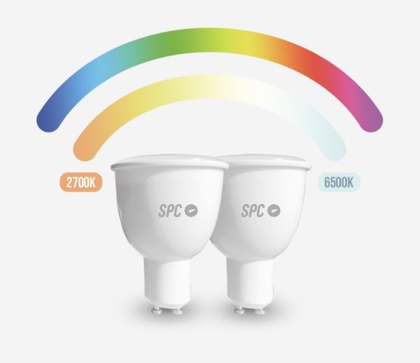 BOMBILLA SPC IOT AURA 450 GU10 X2