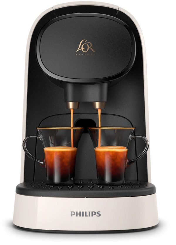 CAFETERA PHILIPS L`OR BARISTA LM8012 SATIN BLANCA