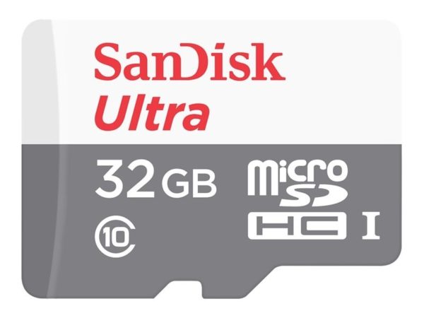 MEMORIA MICRO SDHC 32GB SANDISK ULTRA CLASE10-100M