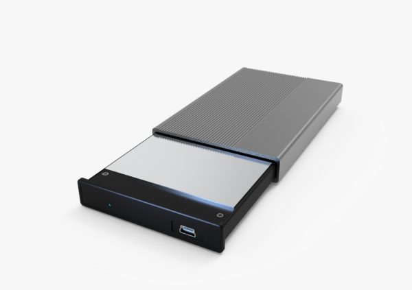 CAJA EXTERNA HDD 2.5" SATA-USB 3GO GRIS