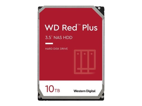 DISCO DURO 3.5" WESTERN DIGITAL 10TB RED PLUS SATA