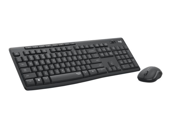 TECLADO + RATON LOGITECH CORDLESS MK295 GRAFITO