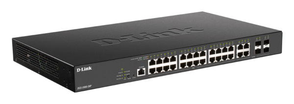 SWITCH D-LINK 24 PUERTOS 10-100-1000 + 4SFP