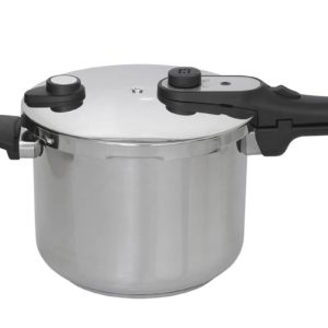 OLLA ACERO RAPIDA A PRESION JATA 8L 24CM