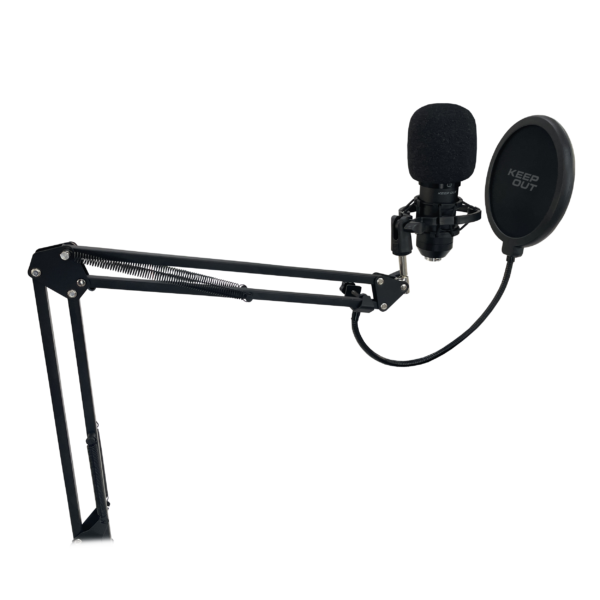 MICROFONO KEEPOUT XLR STREAMING MICROPHONE KIT