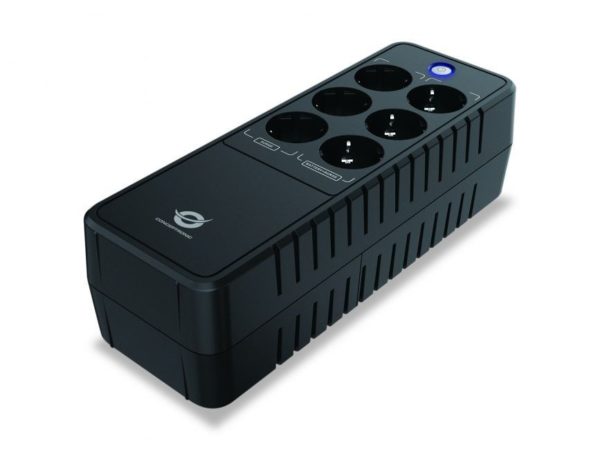 SAI 600VA CONCEPTRONIC 360W 6 TOMAS REGLETA