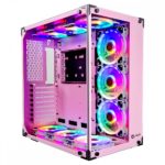 CAJA ATX TALIUS CRONOS ORCHID RGB CRISTAL TEMPLADO