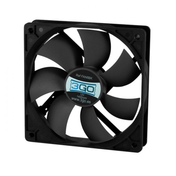 VENTILADOR AUXILIAR 8X8CM SLEEVE 3GO