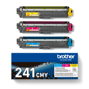 TONER BROTHER TN241CMY PACK 3 COLORES 1400PAG