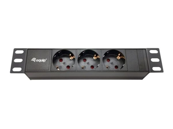 REGLETA EQUIP ALUMINIO RACK 10"