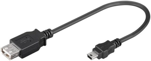 CABLE ADAPTADOR USB A H-USB MINI 5PIN MACHO