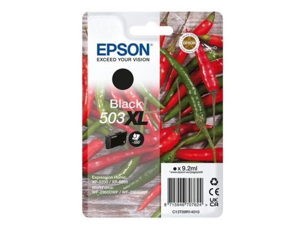 CARTUCHO EPSON 503XL (CHILLIES) NEGRO