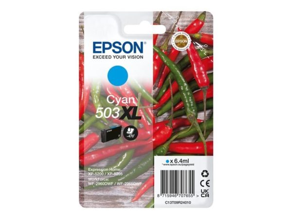 CARTUCHO EPSON 503XL (CHILLIES) CIAN