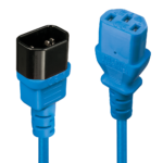 LINDY EXTENSION C14 A C13, AZUL, 1M