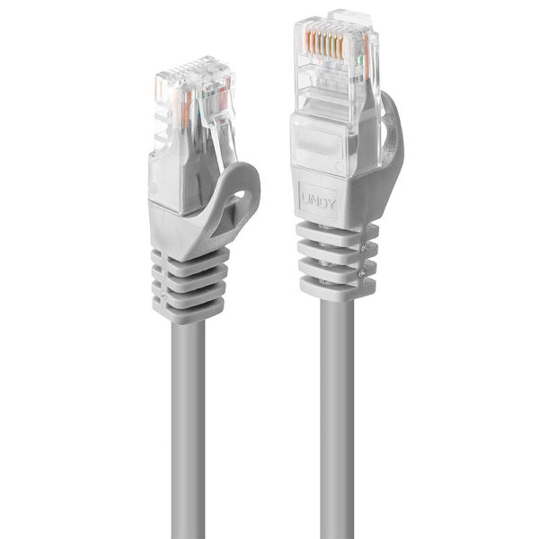 LINDY CABLE DE RED CAT.5E U - UTP, GRIS, 1M