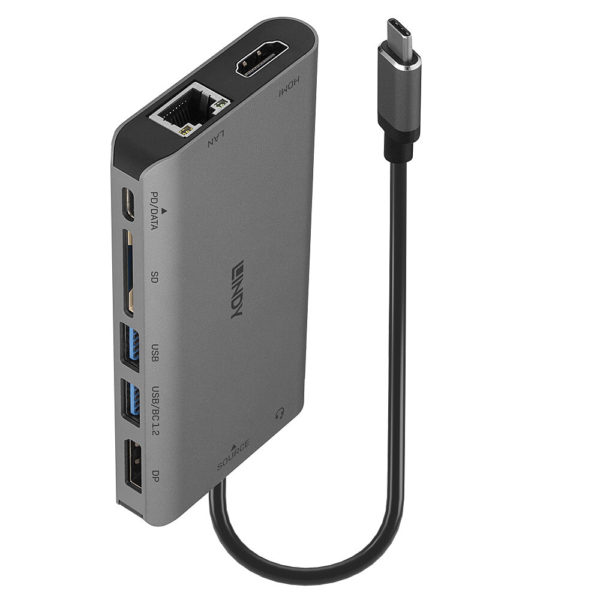 LINDY MINI DOCK PARA PORTATIL USB 3.2 TIPO C