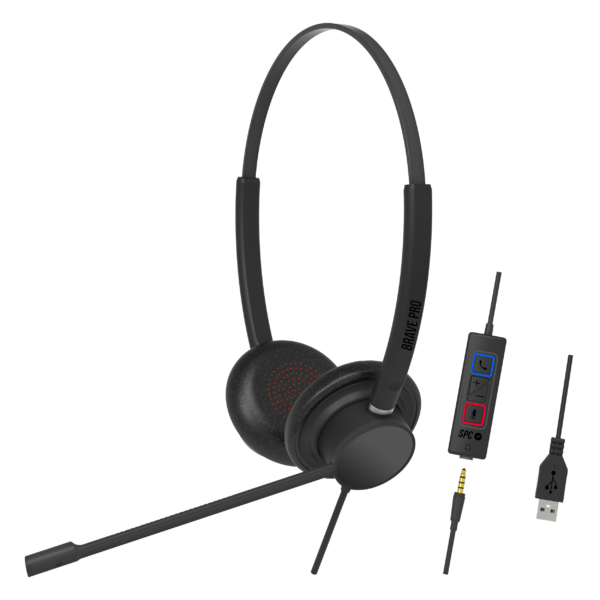 AURICULAR BLUETOOTH SPC BRAVE PRO BLUETOOTH NEGRO