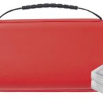 FUNDA NUWA ROJA ANTIGOLP.+ 4 ESTUCHES PARA SWITCH