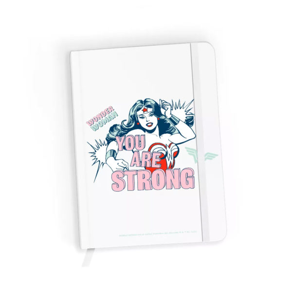 CUADERNO LEOTEC WONDER WOMAN DC BLANCO