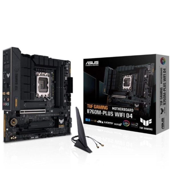 PLACA BASE 1700 ASUS TUF GAMING B760M-PLUS WIFI D4 MATX