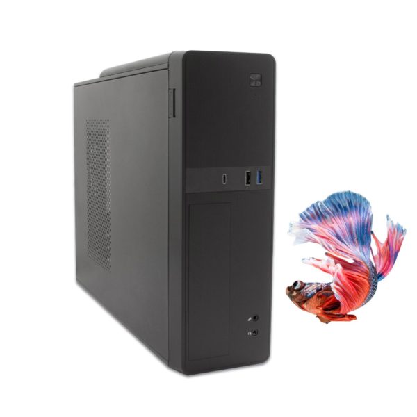 CAJA MICROATX COOLBOX SLIM T310 FTE.500GR-S