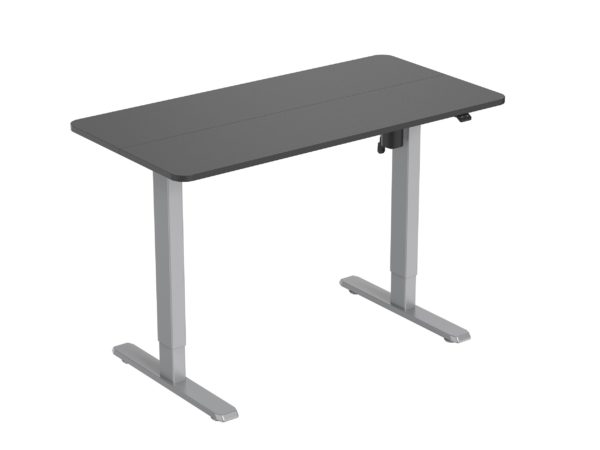 MESA EQUIP ELECTRICA ERGONOMICA GRIS REGULABLE