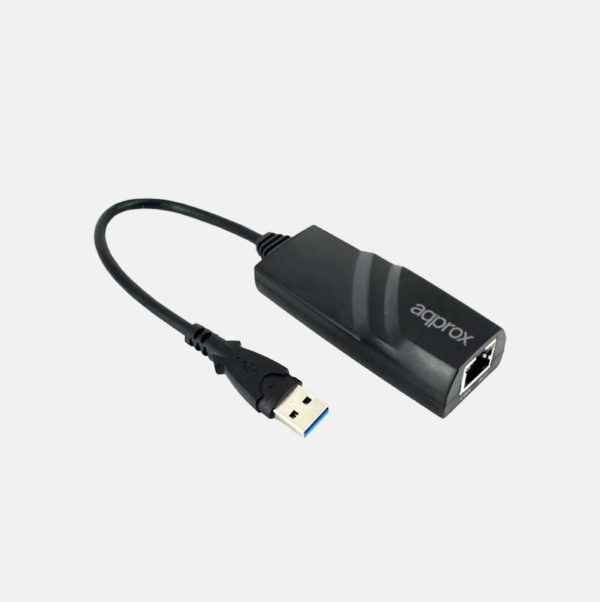 ADAPTADOR USB 3.0-ETH. APPROX GIGABIT
