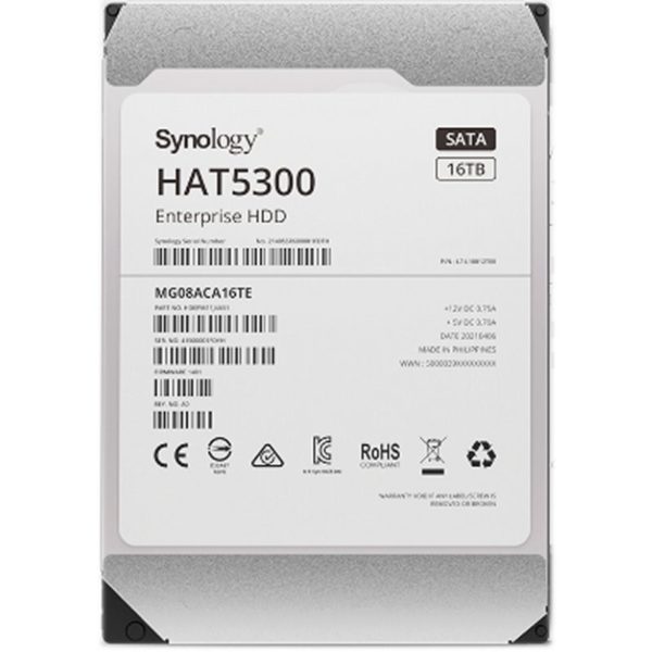 DISCO DURO 3.5" SYNOLOGY 16TB SATA3 7200 RPM