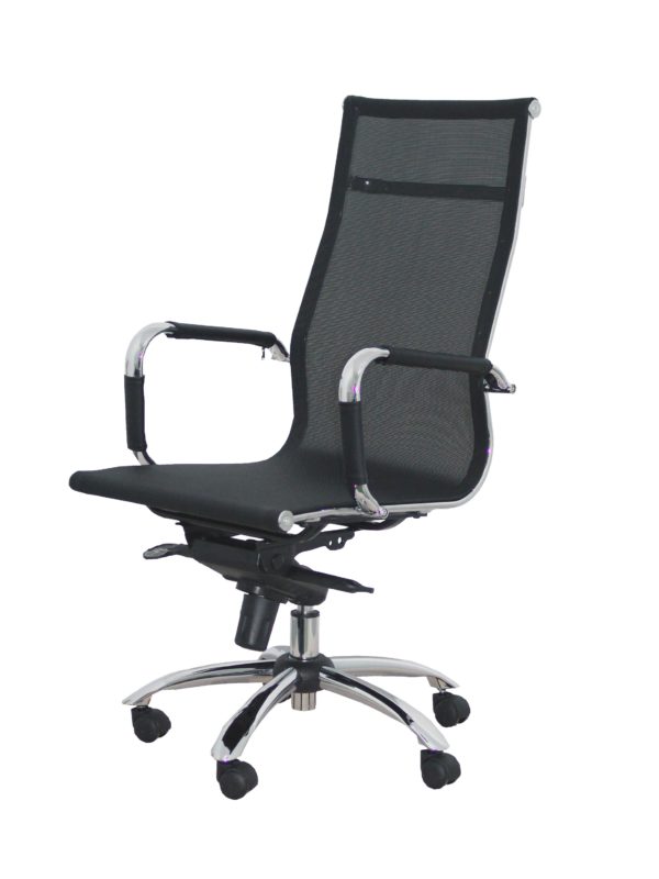 SILLÓN BARRAX MALLA NEGRO