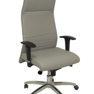 SILLON ALBACETE XL PIEL GRIS OSCURO HASTA 160KG