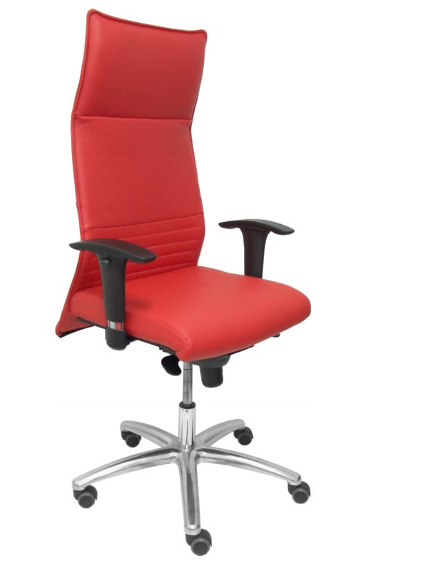 SILLON ALBACETE XL SIMILPIEL ROJO HASTA 160KG