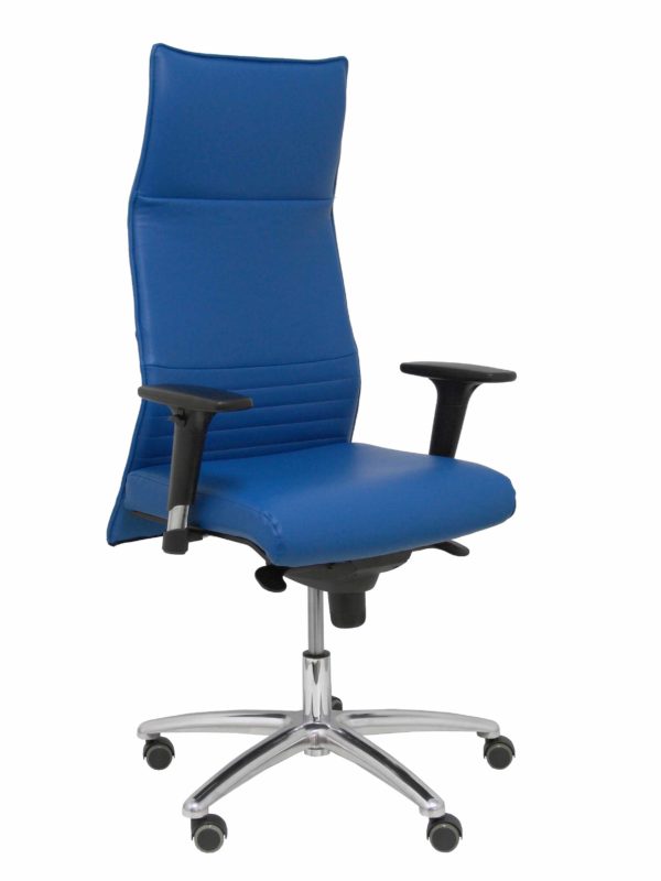 SILLON ALBACETE XL SIMILPIEL AZUL HASTA 160KG