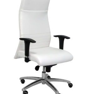 SILLON ALBACETE XL SIMILPIEL BLANCO HASTA 160KG