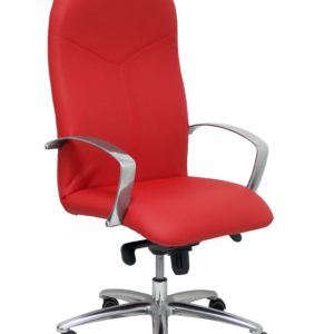 SILLON CAUDETE SIMILPIEL ROJO