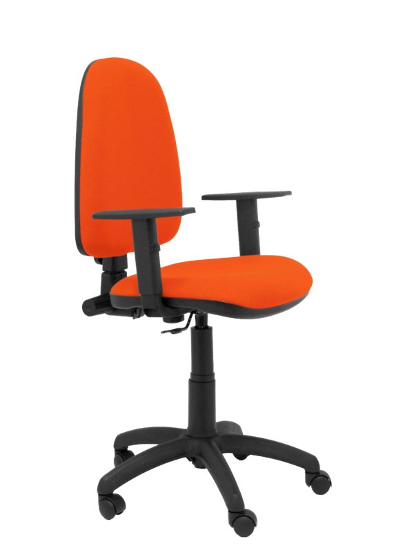 SILLA AYNA BALI NARANJA OSCURO BRAZOS REGULABLES