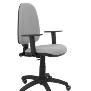 SILLA AYNA BALI GRIS MEDIO BRAZOS REGULABLES RUEDA