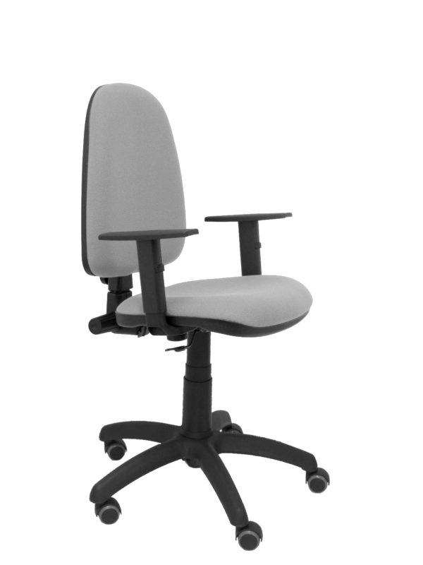 SILLA AYNA BALI GRIS MEDIO BRAZOS REGULABLES RUEDA