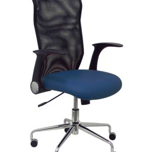SILLA MINAYA SIMILPIEL AZUL MARINO