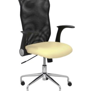 SILLA MINAYA SIMILPIEL CREMA