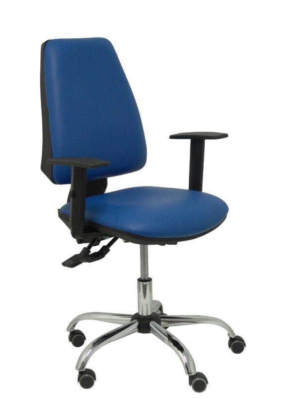SILLA ELCHE S 24 HORAS SIMILPIEL AZUL